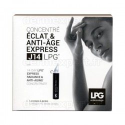 Concentré Éclat & Anti-Âge Express J14 LPG - Etui 14 Unicadoses 10ml